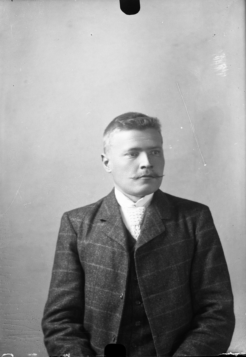 Oscar Holte, Portrett av mann