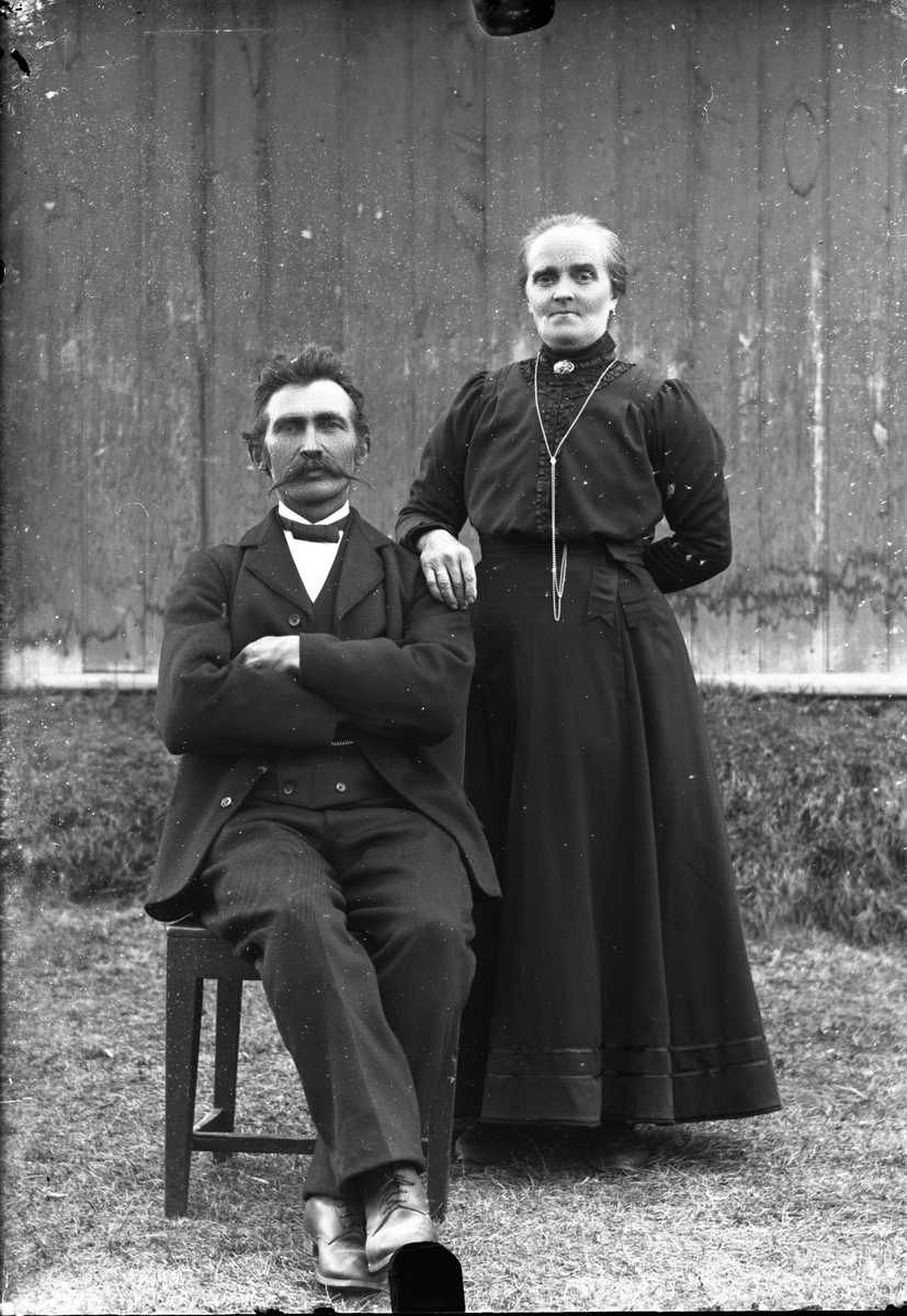Oscar Holte, Portrett av ektepar