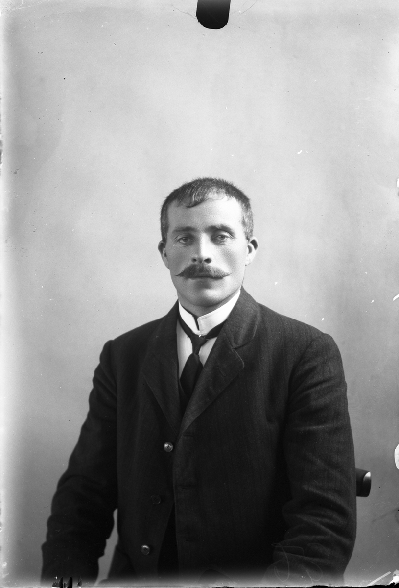Oscar Holte, Portrett av mann