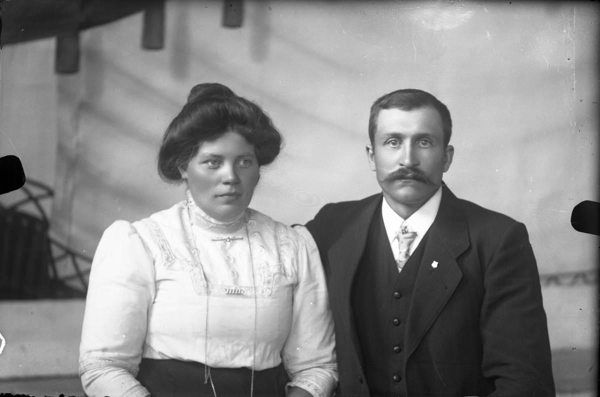 Oscar Holte, Portrett av ektepar