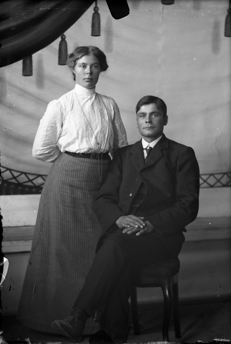 Oscar Holte, Portrett av ektepar