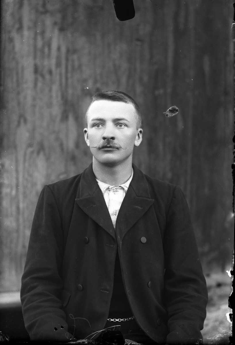 Oscar Holte, Portrett av mann
