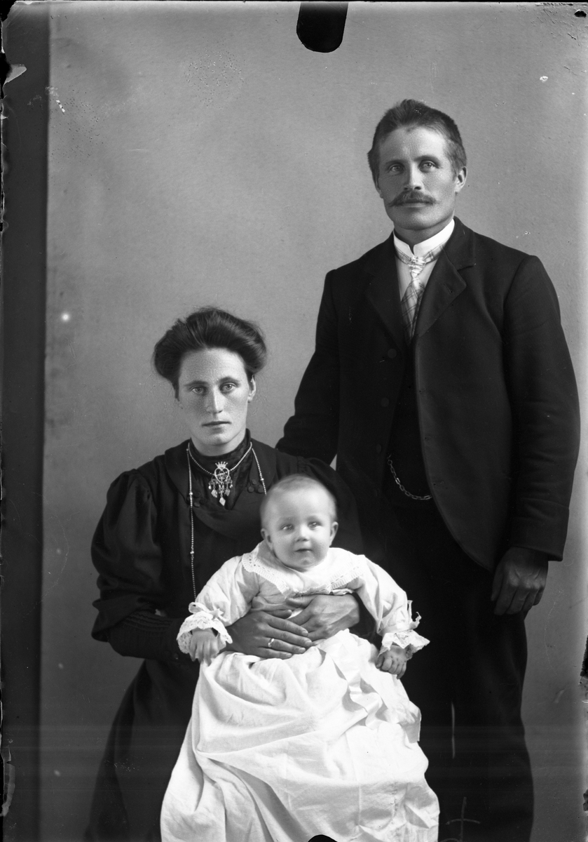 Oscar Holte, Familieportrett