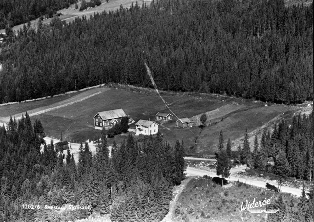 Widerøes Flyveselskap A/S, Gårdsbruk (Svestad, Sjølisand).