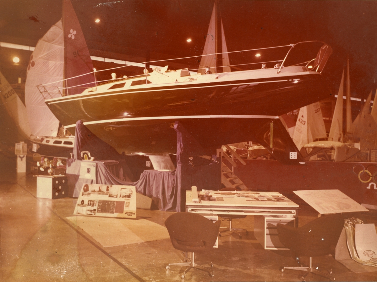 Jan Herman Linge, Sansyneligvis fra Linge-standen på utstillingen "Sjøen for alle" på Sjølystsenteret (Norges Varemesse), Drammensveien 154, Oslo.