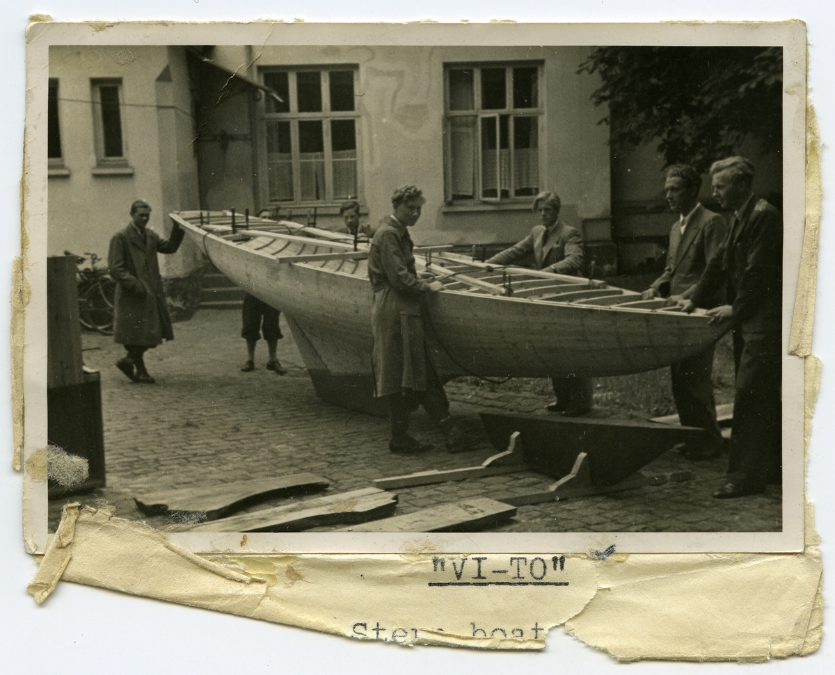 Jan Herman Linge, Seilbåten Vi-To.