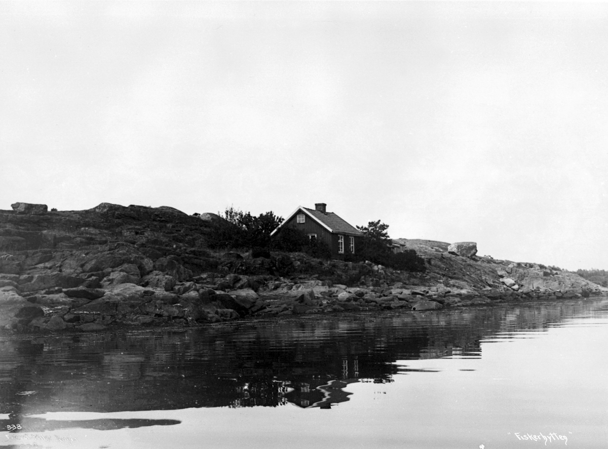 Anders Beer Wilse, Prot: Tjømø Holtekjærbukten Fiskehytte Juli 1903
