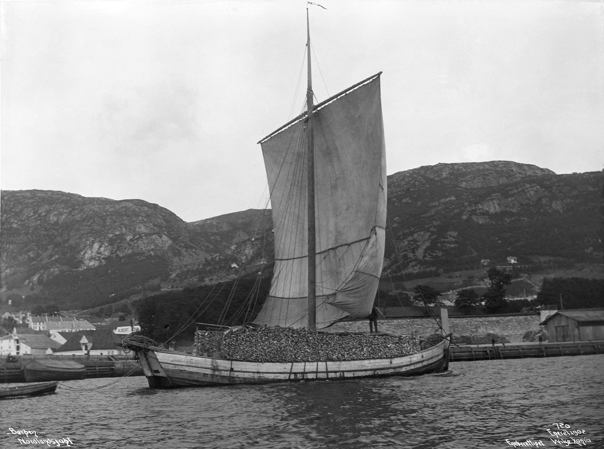 Anders Beer Wilse, Prot: Bergen Nordlandsjakt under seil 1902 (delevis feil i protokoll).