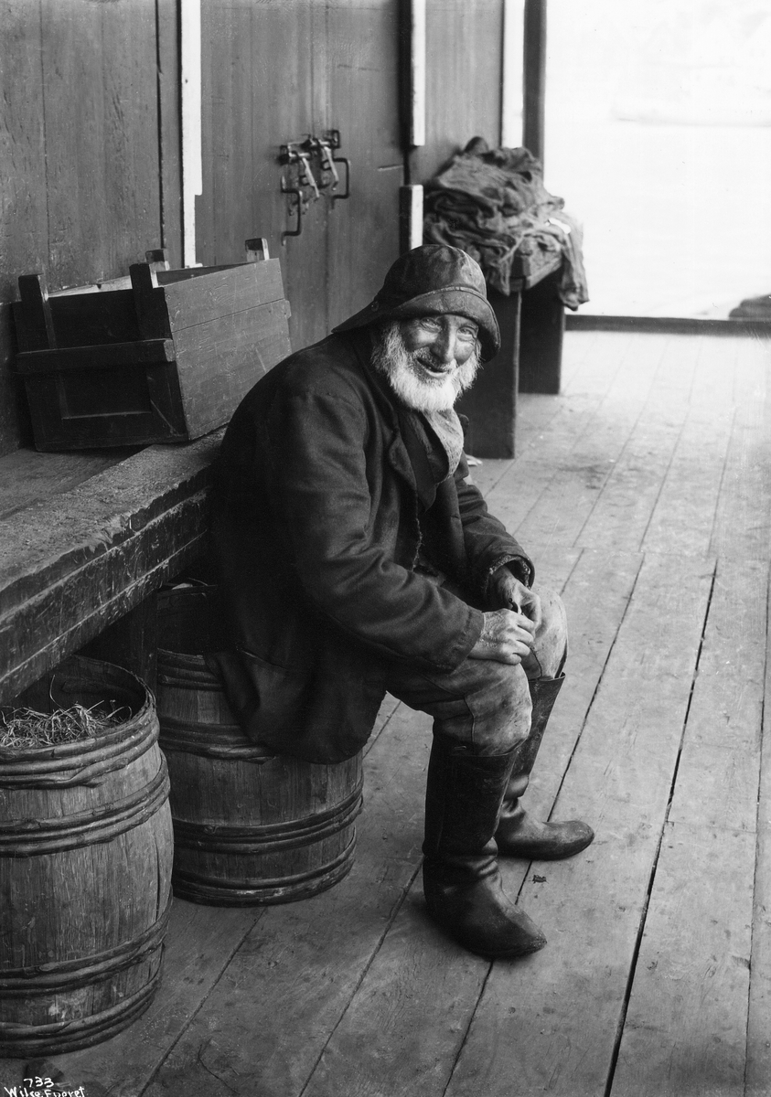 Anders Beer Wilse, Prot: En lun gammel Fisker Bergen 1902