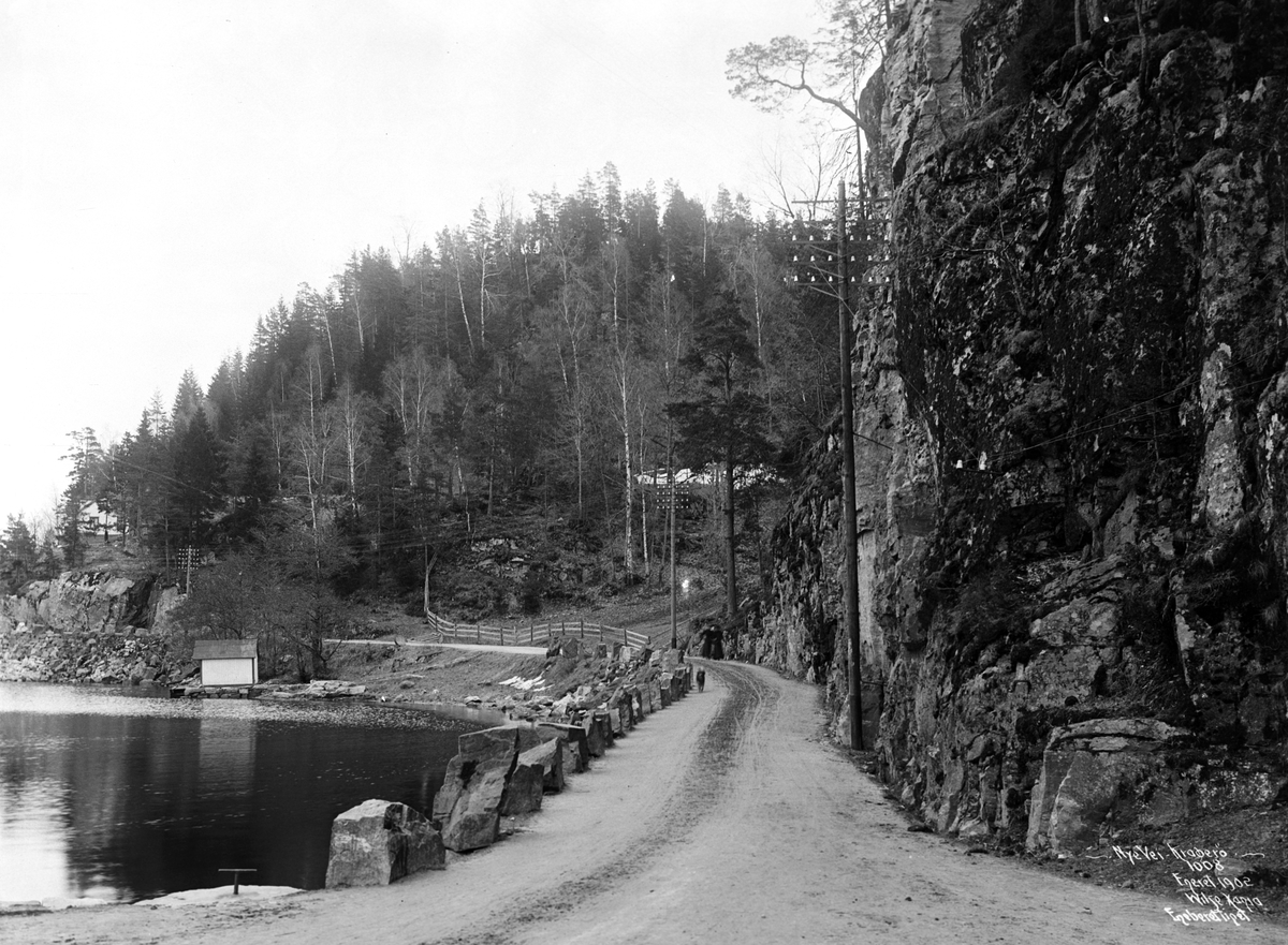 Anders Beer Wilse, Prot: Kragerø - Den nye vei i Kilen 5. Mai 1902