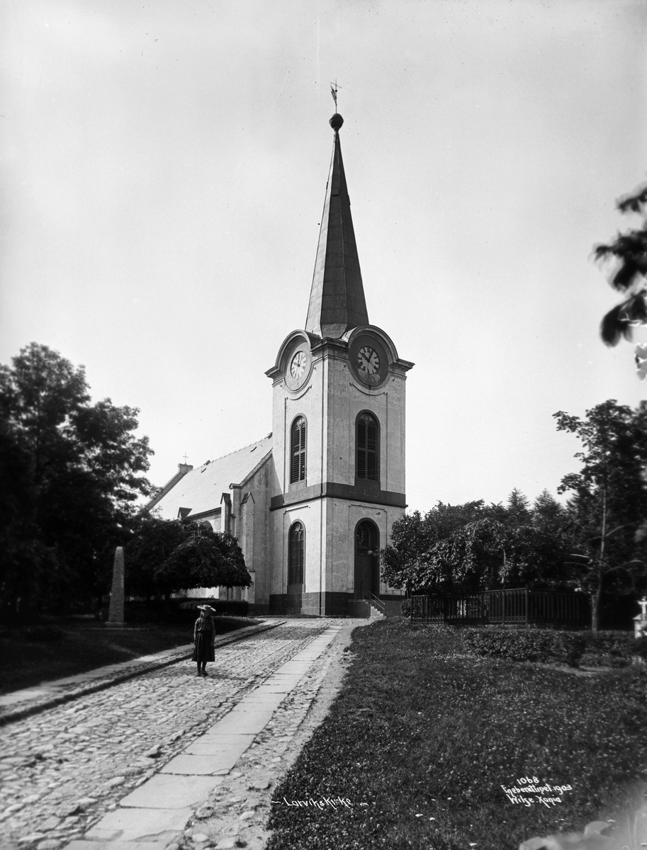 Anders Beer Wilse, Prot: Larvik - Kirken se 1187 Mai 1902