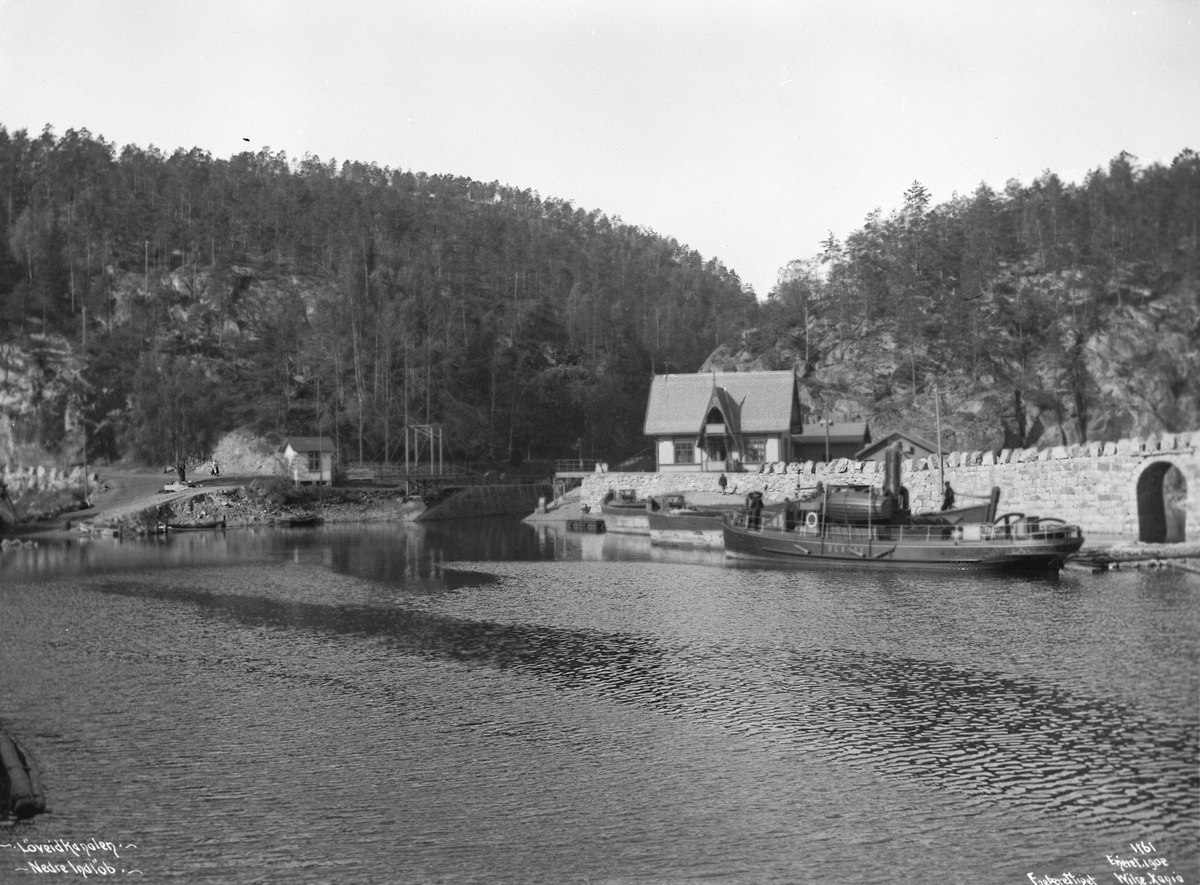 Anders Beer Wilse, Prot: Telemarken - Nedre innløp til Løveidkanalen Juni 1902