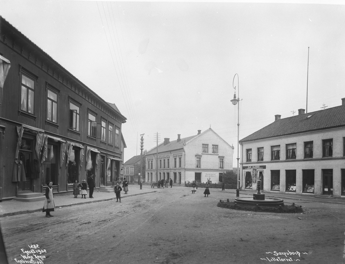 Anders Beer Wilse, Prot: Sarpsborg - Lilletorvet 19. Oct. 1902