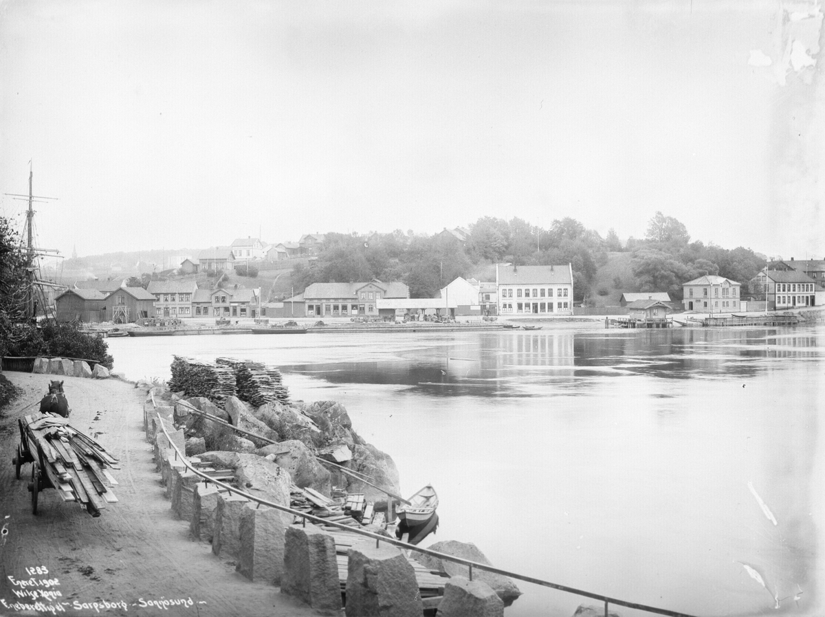 Anders Beer Wilse, Prot: Sarpsborg - Sannøsund 19. Oct. 1902
