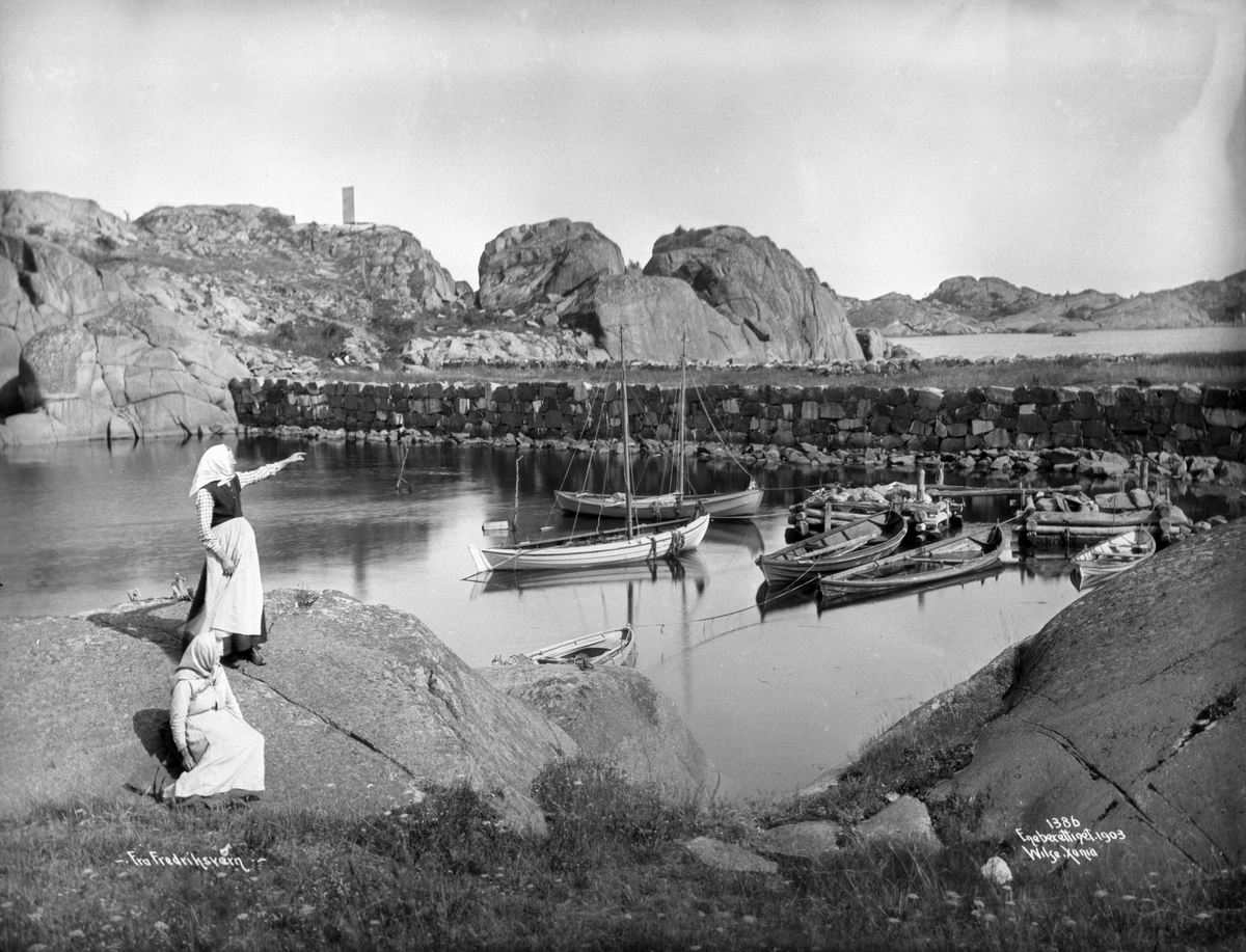 Anders Beer Wilse, Prot: Fredriksværn - Blandt Knausene 20. Juli 1903