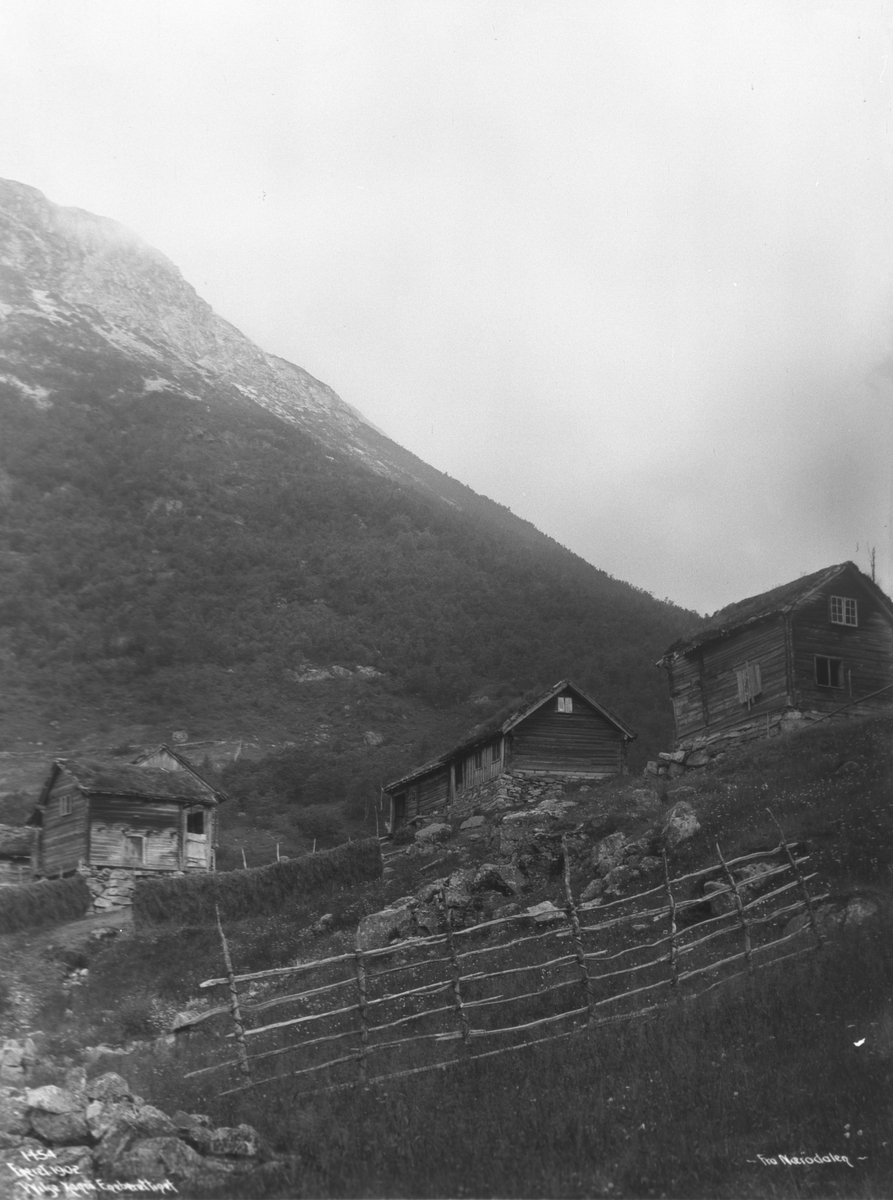 Anders Beer Wilse, Prot: Stalheim Hotel Hytter 15. Juli 1902 (feil i protokoll)