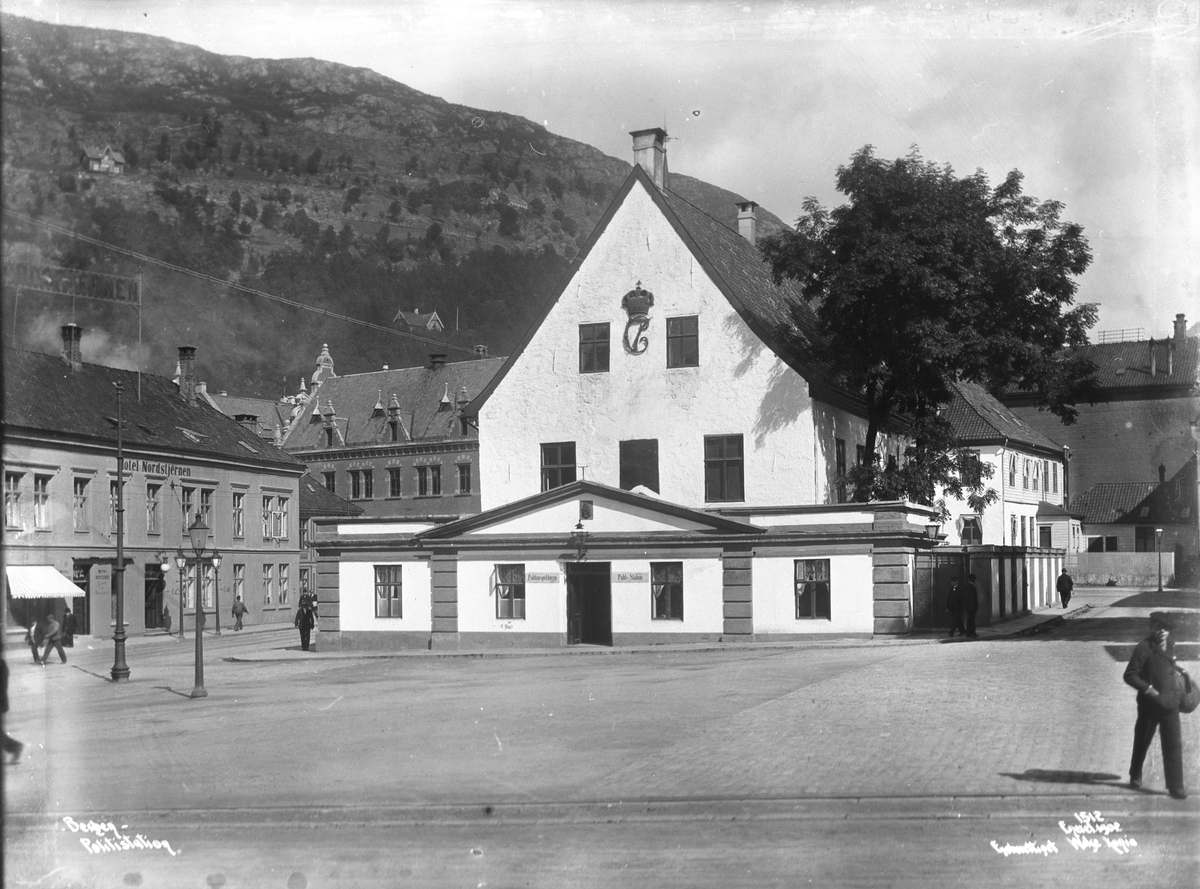 Anders Beer Wilse, Prot: Bergen - Poletistationen - Raadhus 13. Juli 1902
