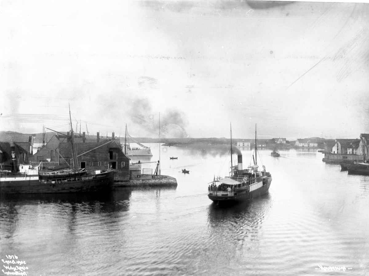 Anders Beer Wilse, Prot: Haugesund - Vestre Indløp 21. Juli 1902