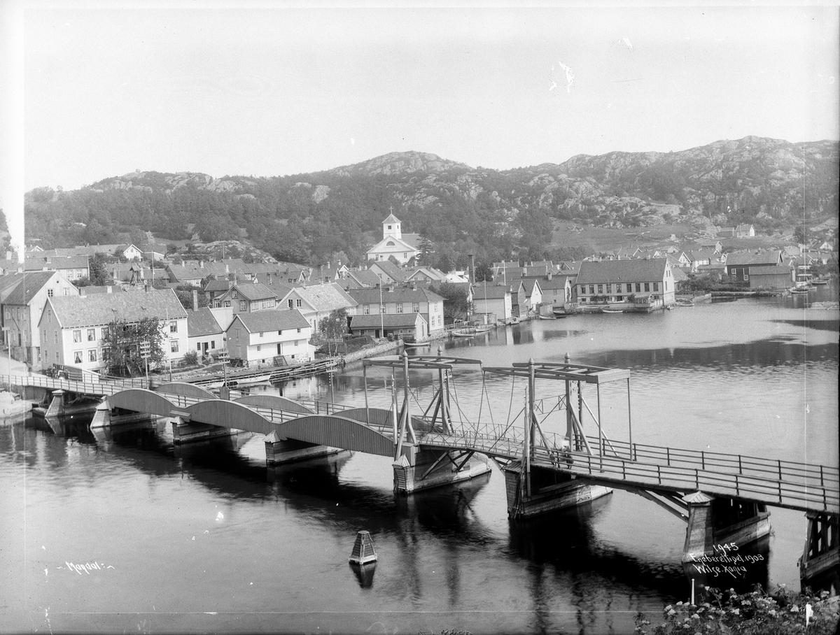 Anders Beer Wilse, Prot: Mandal - Broen fra Malmø 7. Juni 1903