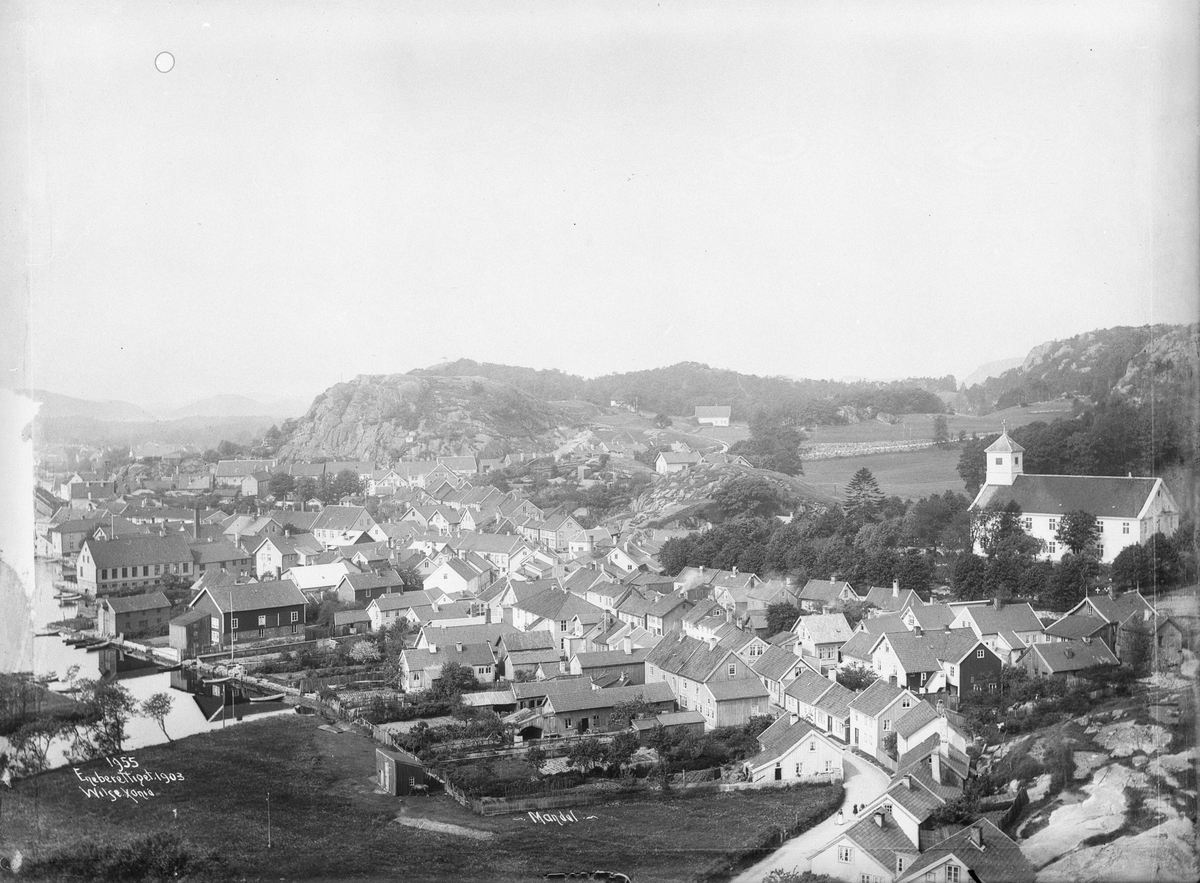 Anders Beer Wilse, Prot: Mandal - Oversikt 7. Juni 1903