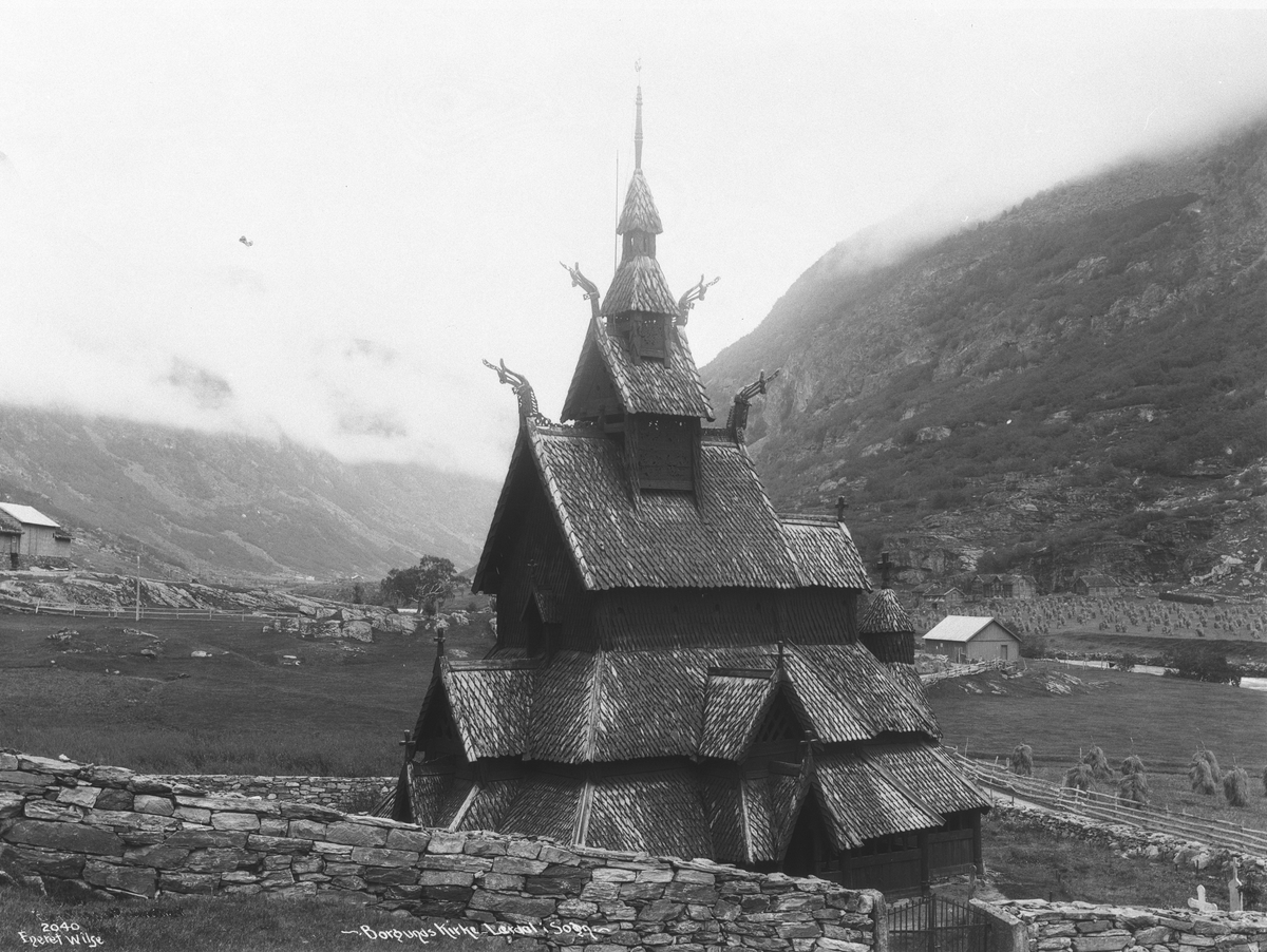 Anders Beer Wilse, Prot: Lærdal - Borguns Kirker 17. Sep. 1902