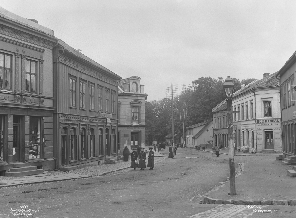 Anders Beer Wilse, Prot: Horten - Storgaten 4. Oct. 1903