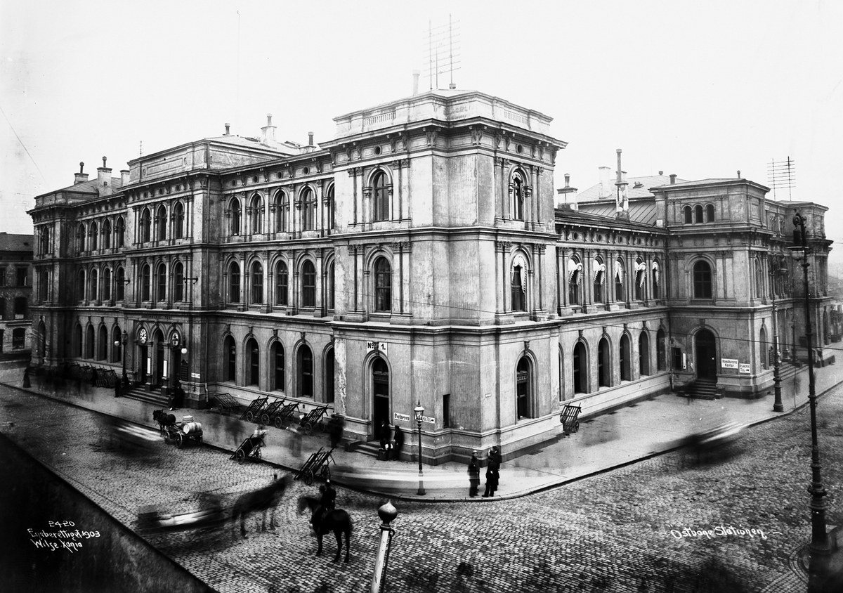 Anders Beer Wilse, Prot: Østbanestationen Oct. 1903