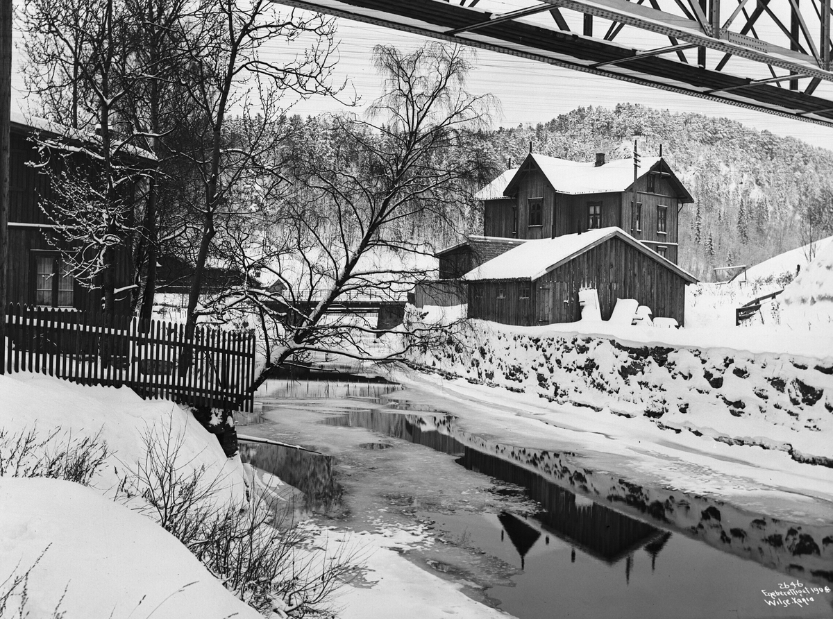 Anders Beer Wilse, Prot: Sandviken - Sandvikselven med Kjørebro 16/2 1904