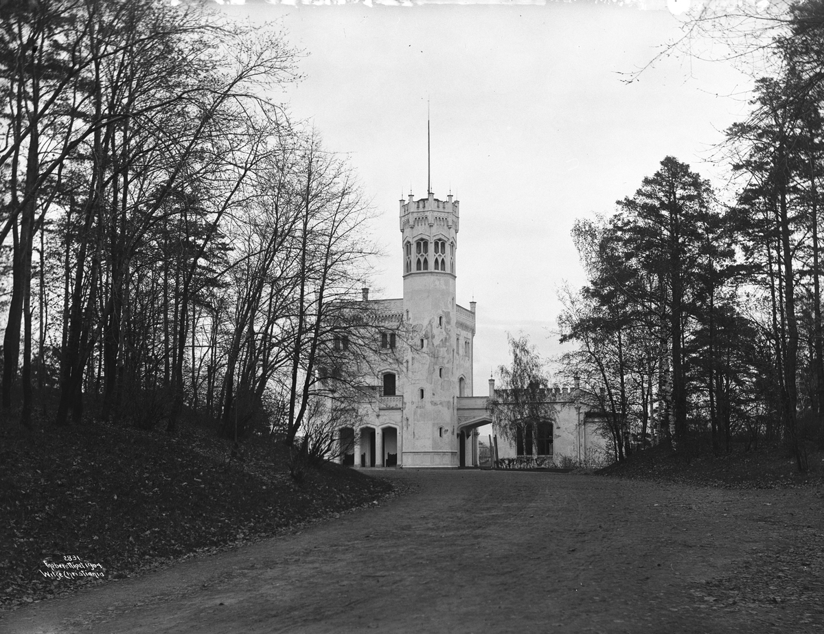 Anders Beer Wilse, Prot: Bygdø - Oscarshald fra Indkjørslen 18/5 1904