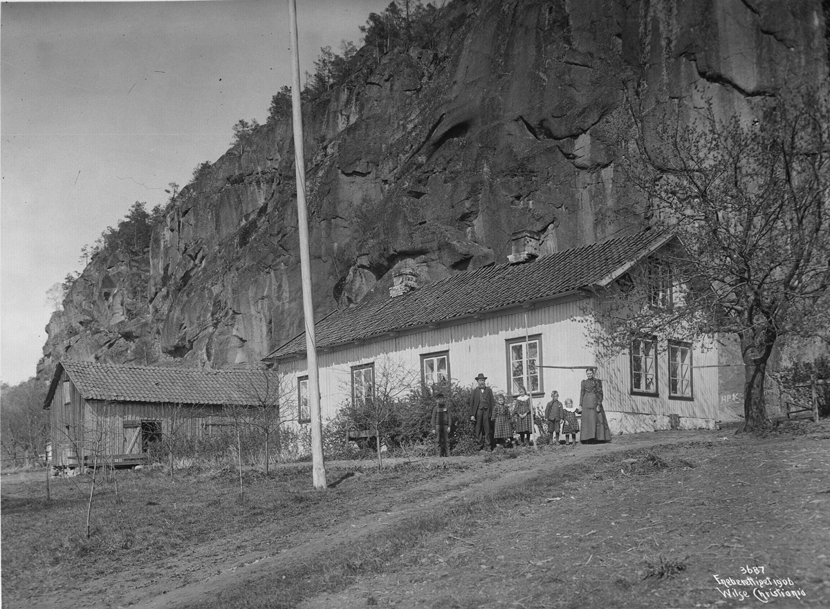 Anders Beer Wilse, Prot: Krok - Pedersens hus 10/5 1906