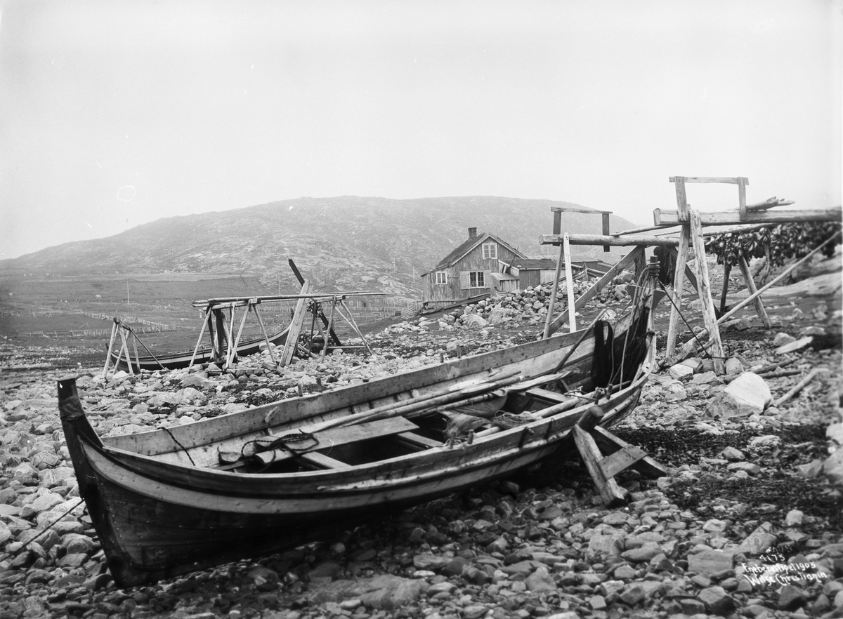 Anders Beer Wilse, Prot: Hammerfest - Fiskerens hjem og baat 2/7 1906