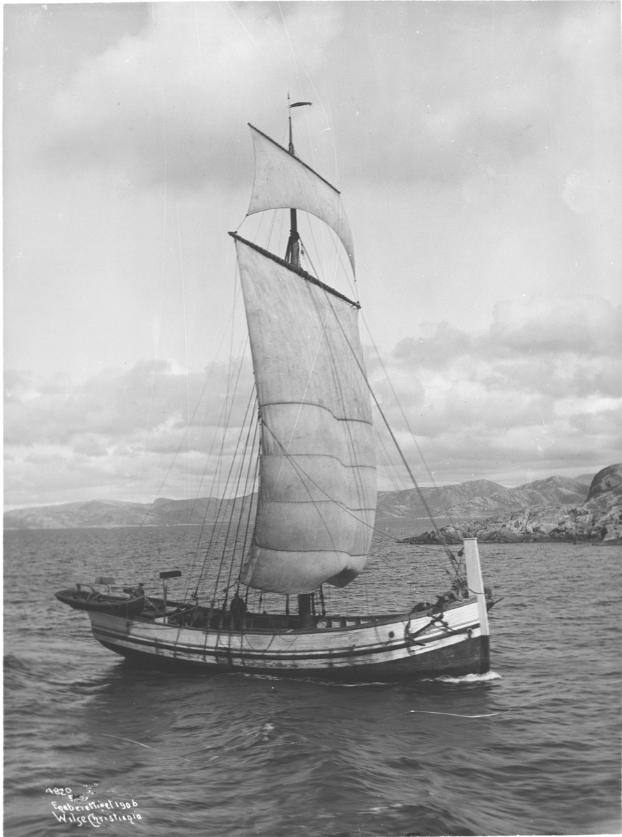 Anders Beer Wilse, Prot: Nordlands Jægt 1906