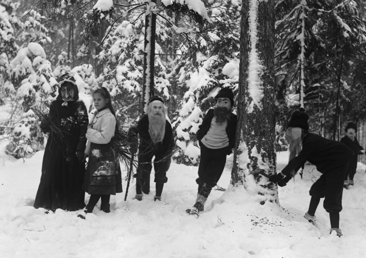 Anders Beer Wilse, Prot: Maias Drøm - arbeidende i Skogen 1907