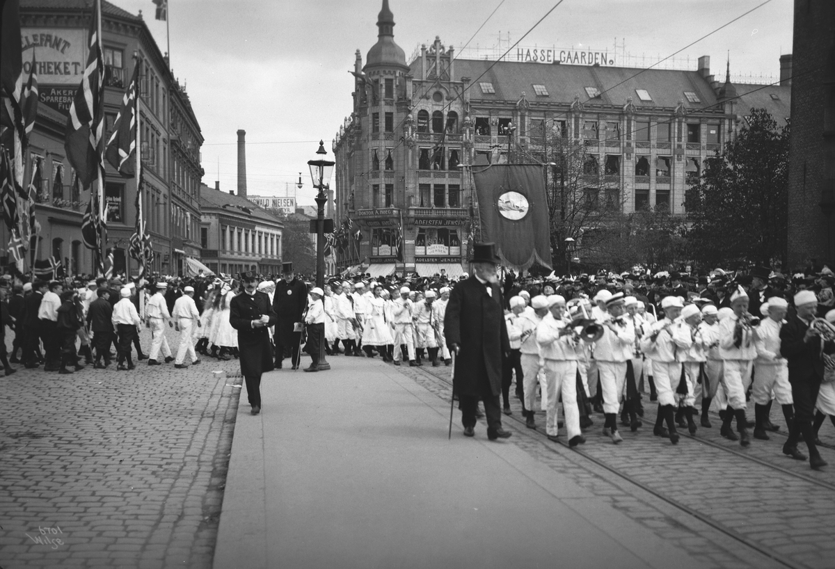 Anders Beer Wilse, Prot: 17de Mai - Barnetoget paa Stortorvet