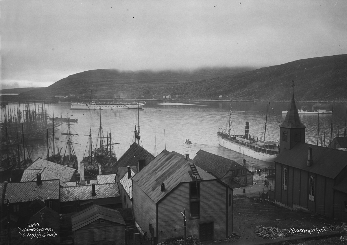 Anders Beer Wilse, Prot: Hammerfest Havneparti Hoenzollen 14/7