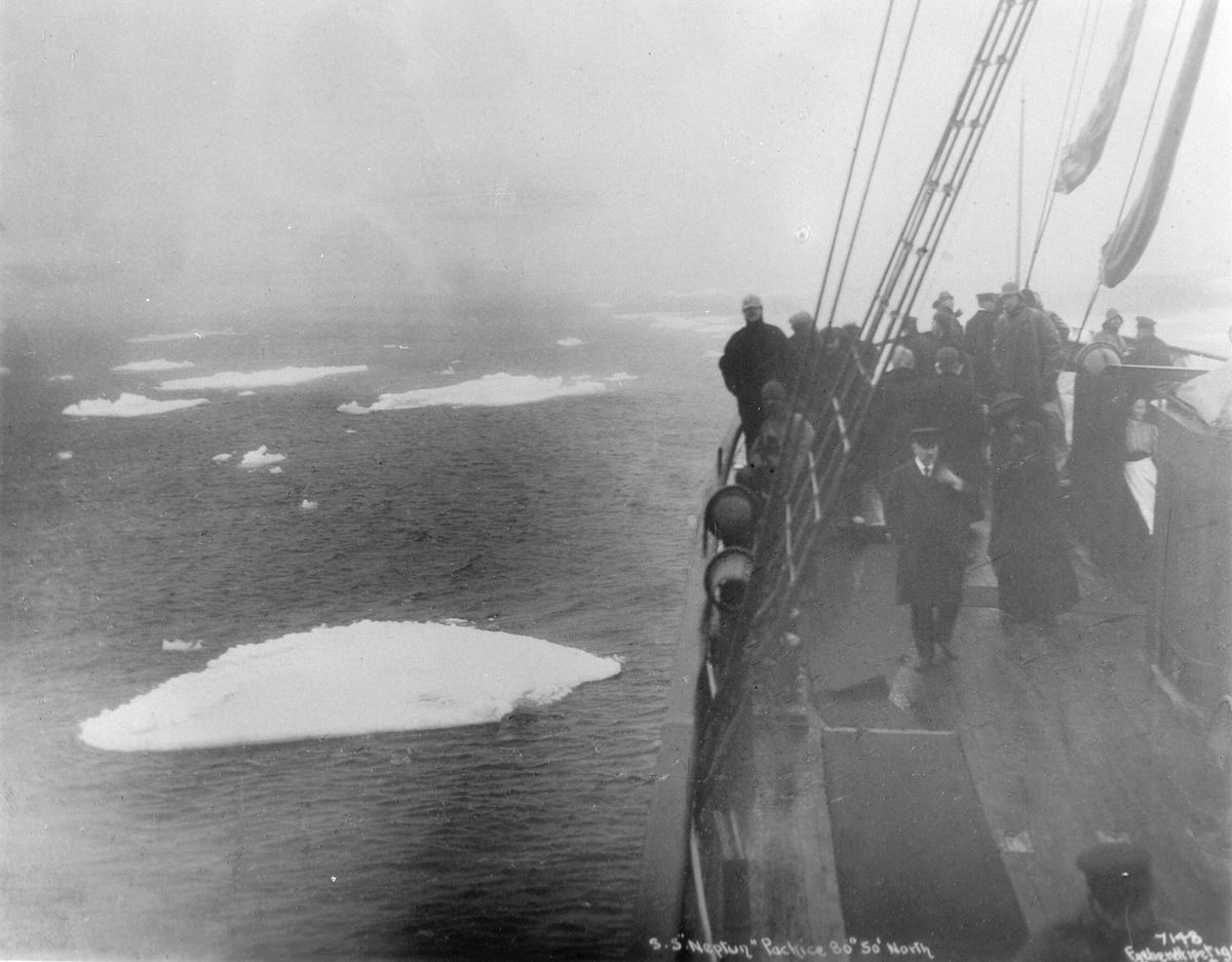 Anders Beer Wilse, Prot: Spitsbergen - Drivisen begynner 1907
