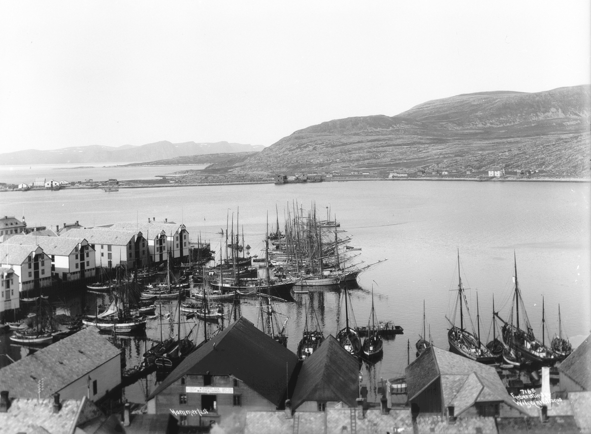 Anders Beer Wilse, Prot: Hammerfest - Panorama Oversigt 1907
