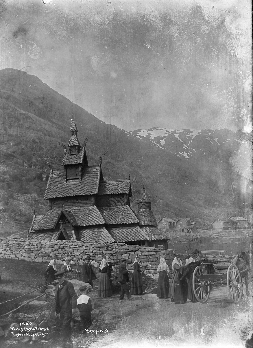 Anders Beer Wilse, Prot: Lærdal Borgunds Kirke Konfirmanter