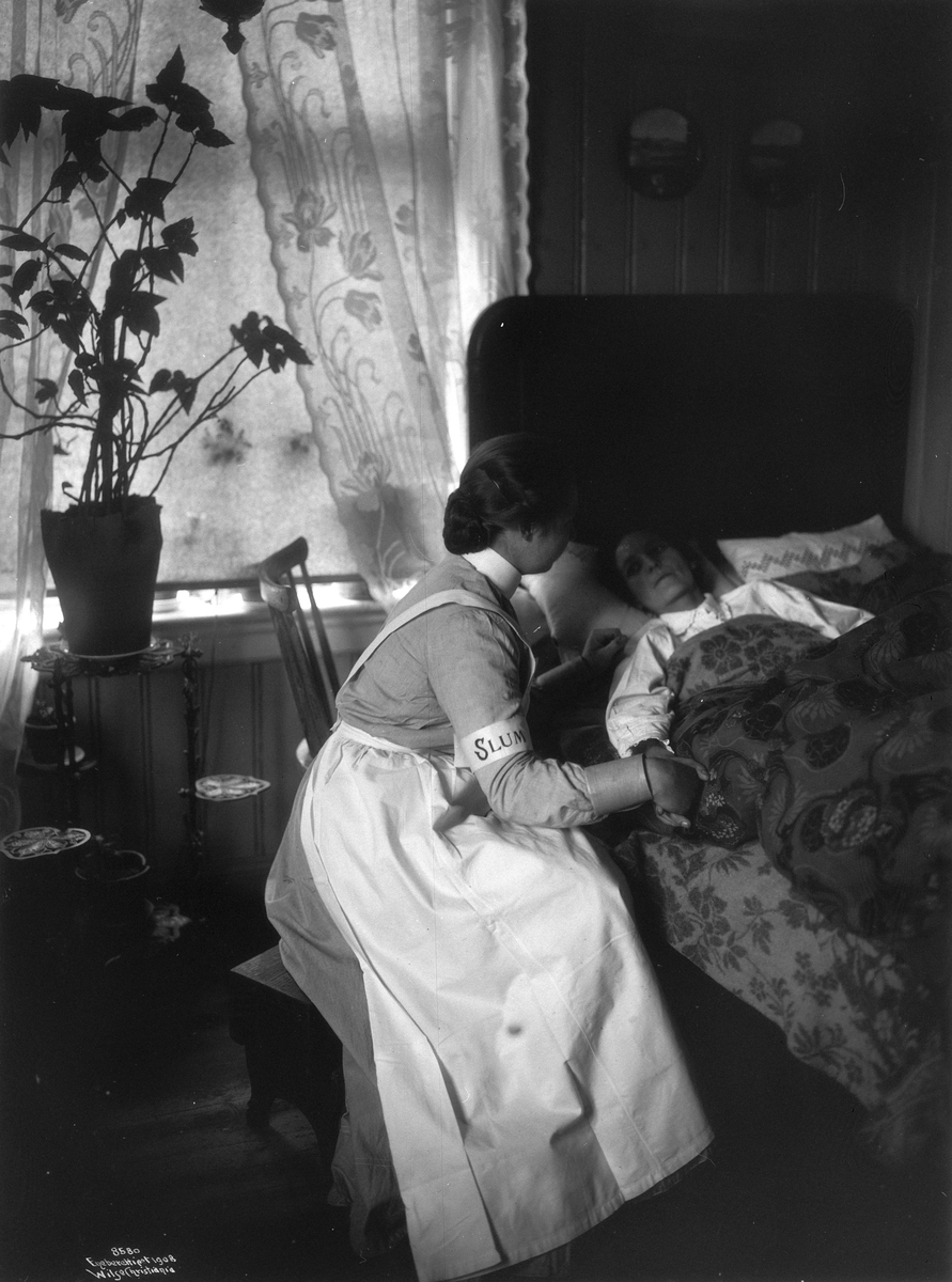 Anders Beer Wilse, Prot: Slumsøsteren hos den syke 13/5 1908