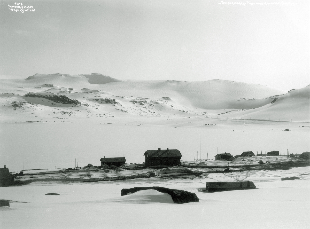 Anders Beer Wilse, Prot: Panorama Finse med Hardangerjøklen 1908