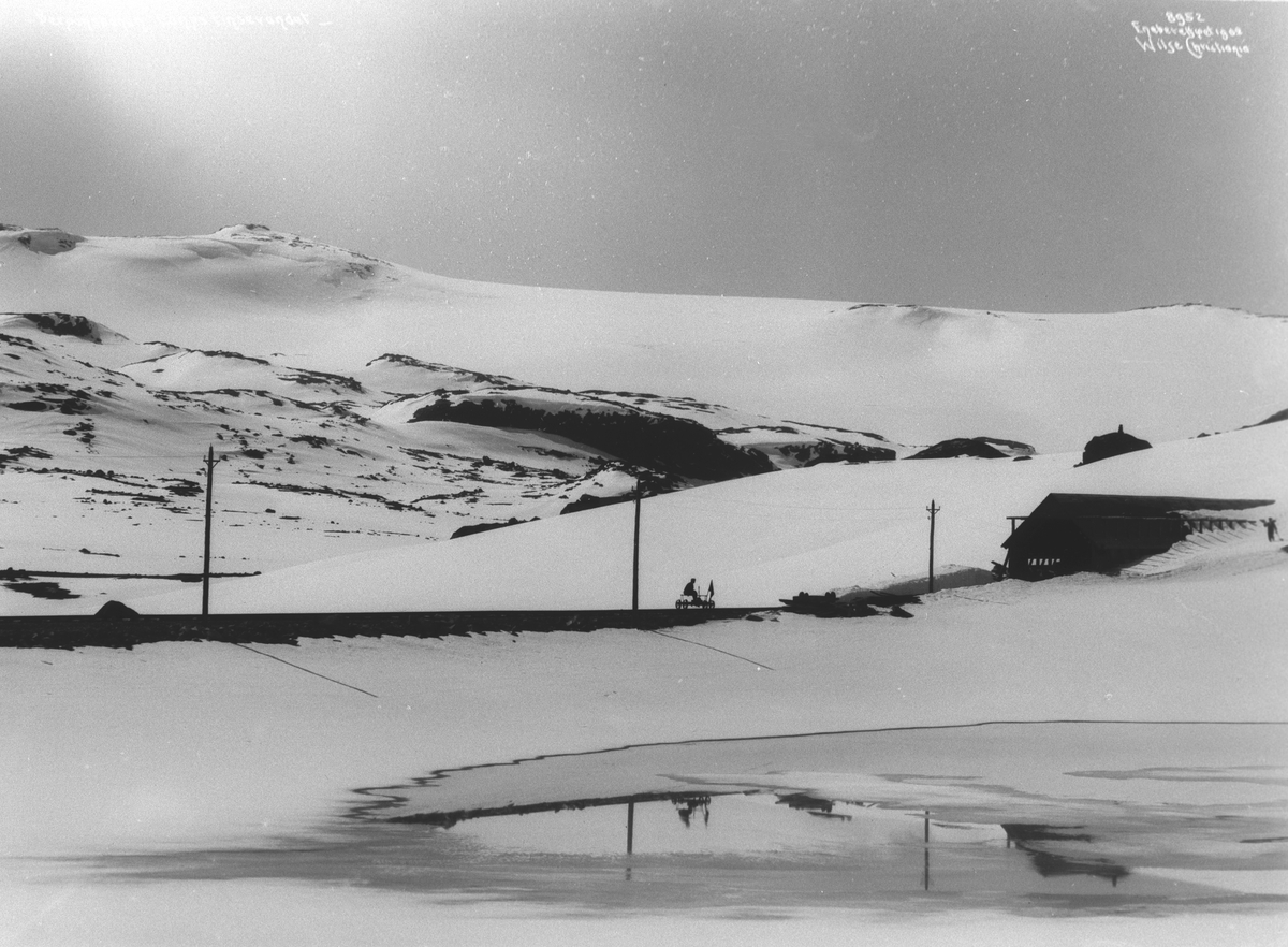 Anders Beer Wilse, Prot: Hardangerjøklen Langs Finsevann 29/5 1908