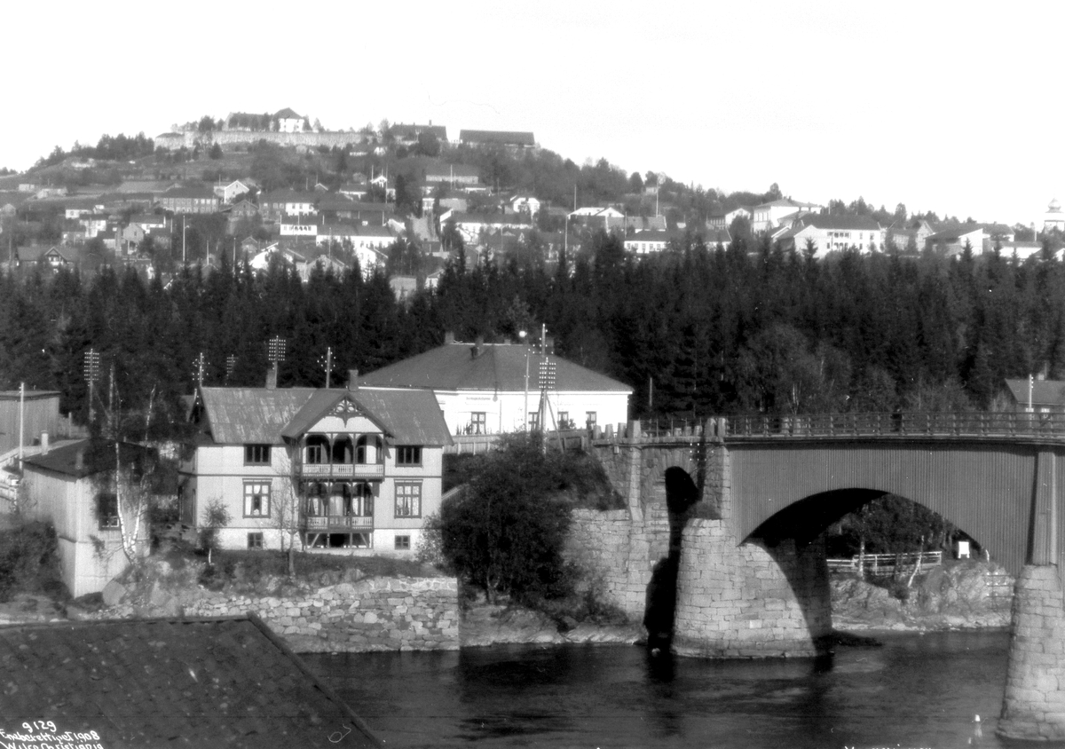 Anders Beer Wilse, Prot: Kongsvinger Fæstning med Broen 5/9 1908