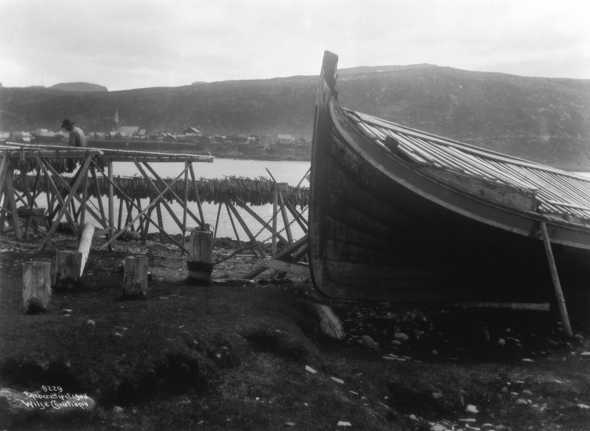 Anders Beer Wilse, Prot: Tørfisken tages av Hjellerne 3/7 1908