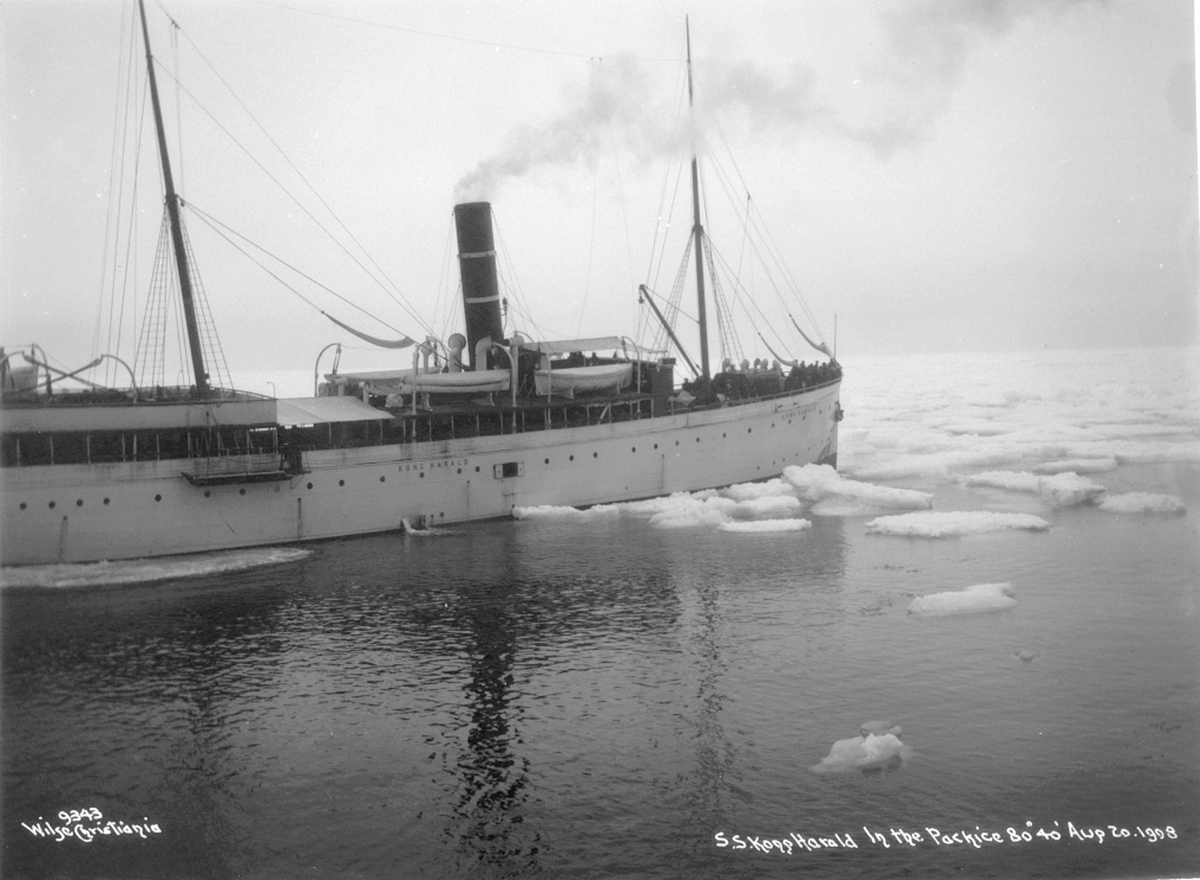 Anders Beer Wilse, Prot: Pakisen med Kong Harald 80? 40? 20/8 1908