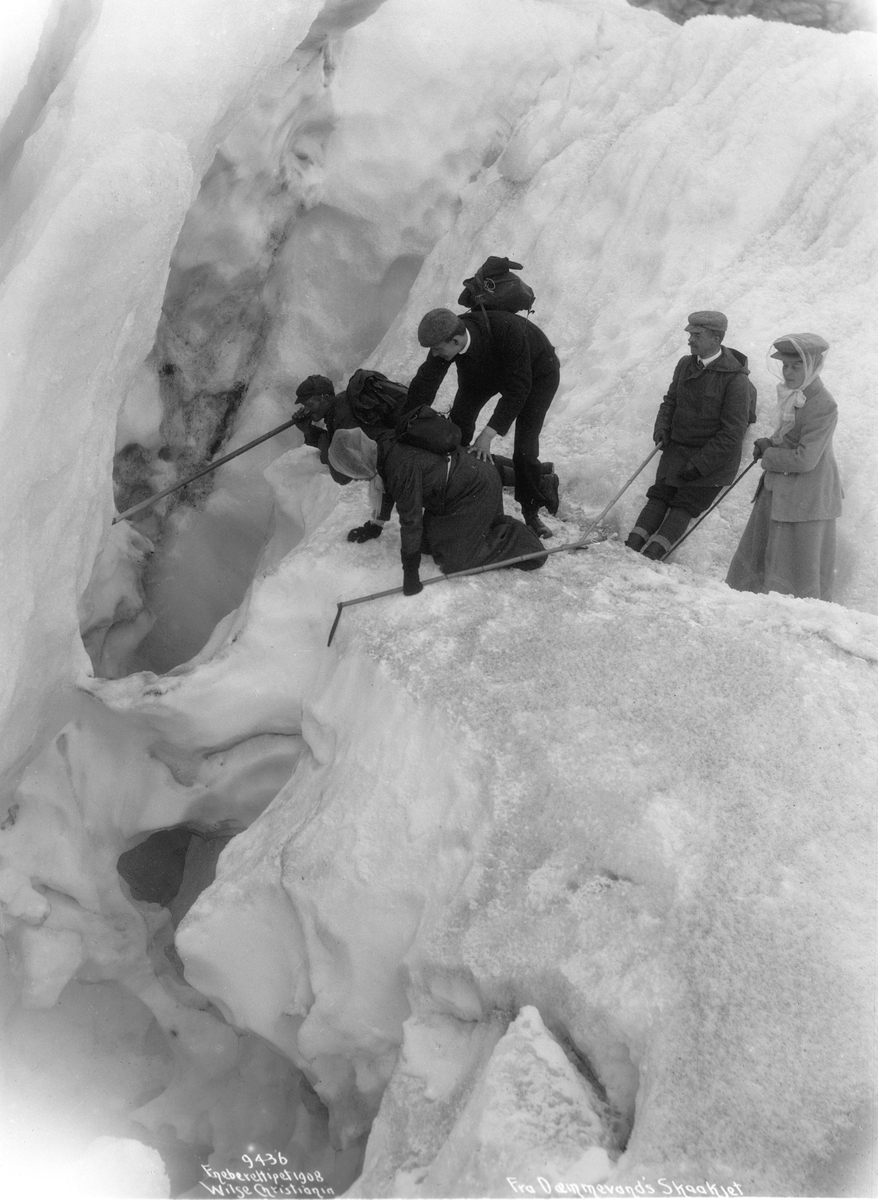 Anders Beer Wilse, Prot: Dæmmevann - Isrevne med Hakstad 5/9 1908