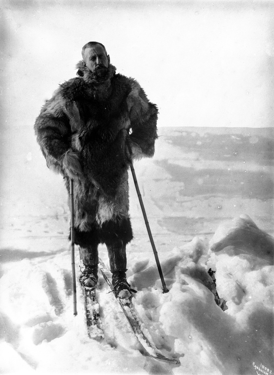 Anders Beer Wilse, Prot: Roald Amundsen - I Vinterutstyr 7/3 1909