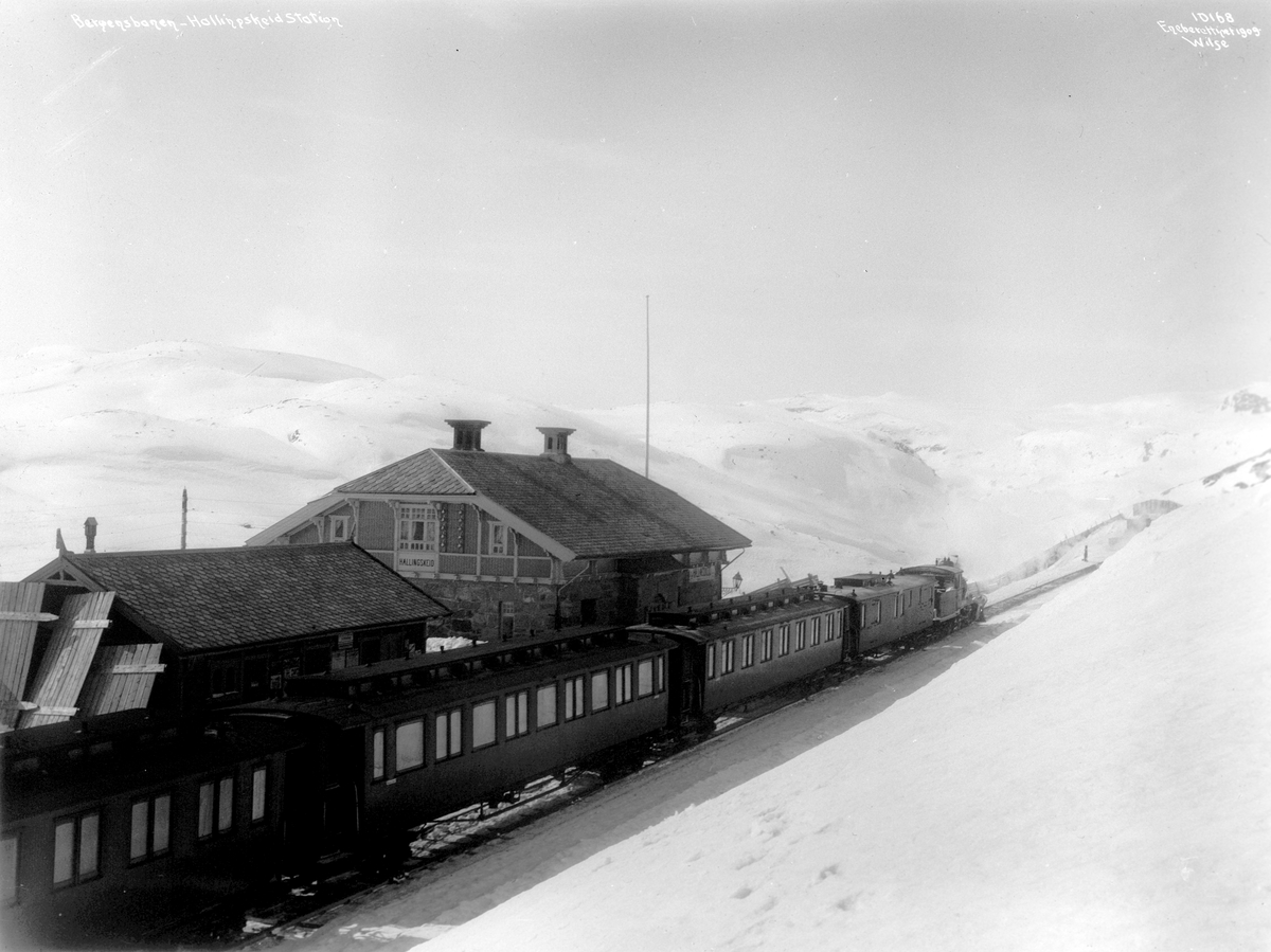 Anders Beer Wilse, Prot: Hallingskeid Station 13/4 1909