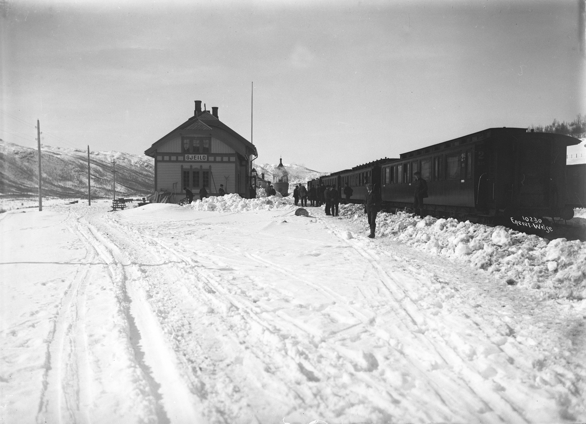 Anders Beer Wilse, Prot: Ved Gjeilo Station