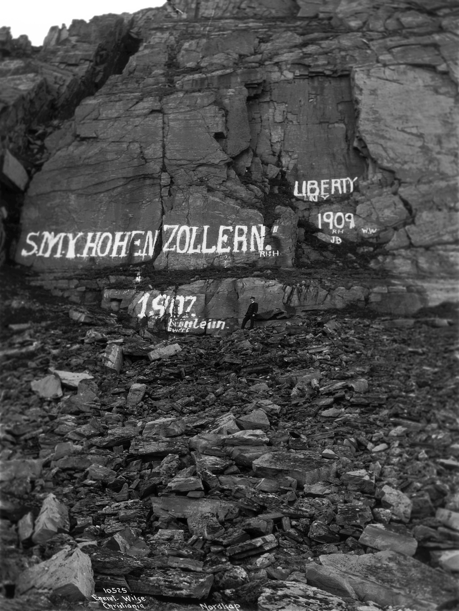 Anders Beer Wilse, Prot: Nordkap Navnene i Fjellet 23/7 1909