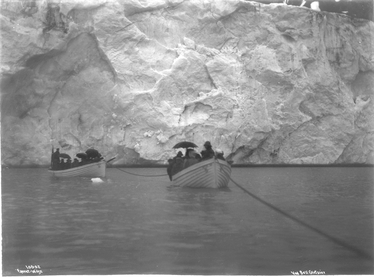 Anders Beer Wilse, Prot: Bell Sound - Turister i Baatene 17/8 1909